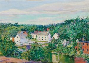Cottages, Spring by Lilla Calbot Perry