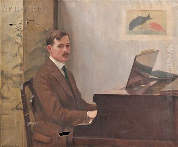 Gentleman At A Piano - view 1