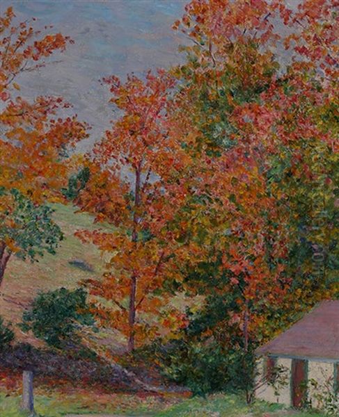 Autumn In Hancock, New Hampshire - view 1