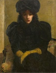 Portrait D'une Elegante, Paris