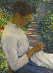 Eugenie In The Garden