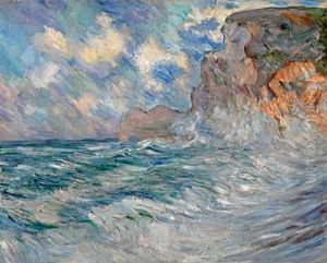 Cliffs At Etretat by Lilla Calbot Perry