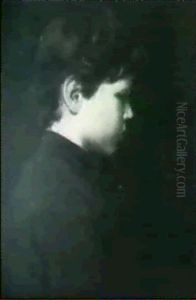 The Red Tunic/a Portrait Of Edith Perry by Lilla Calbot Perry
