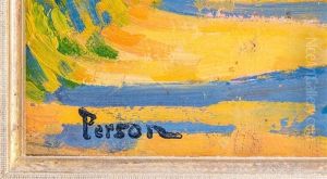Paysage Pres De St Tropez by Henri Person