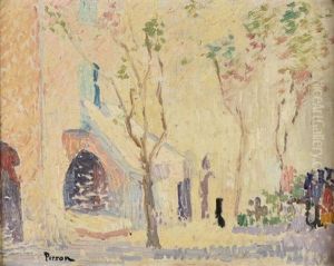 Une Place A Saint-tropez by Henri Person