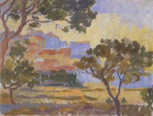 Vue De Saint-tropez by Henri Person