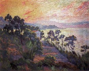 Paysage A Grimaud by Henri Person