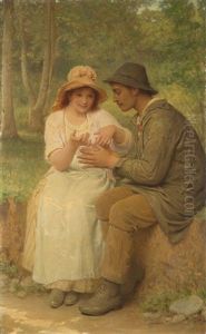 Il Gioco Del Filo by Charles Edward Perugini