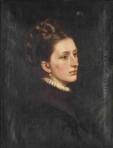 Portrait Of Castalia Rosalind, Countess Granville (1847-1938), Wife Of The Second Earl Granville