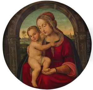 Madonna Mit Kind by Pietro Vannucci Perugino