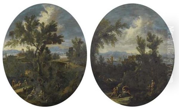 Arkadische Landschaften (pair) - view 1