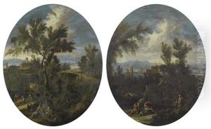Arkadische Landschaften (pair) Arkadische Landschaften (pair)