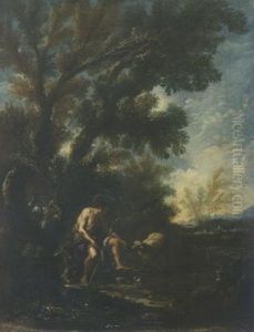 San Giovanni Battista by Antonio Francesco Peruzzini