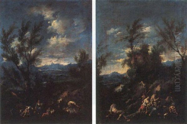 Paesaggio Con Contadini - view 1