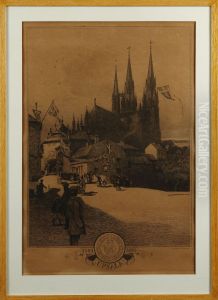 Upsala
Domkyrka by Ferdinand Boberg