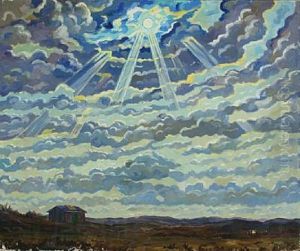 Sunlight Landscape by Matthias M. Peschcke-Koedt