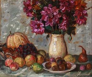 Still Life With Fruit And Flowers Still Life With Fruit And Flowers