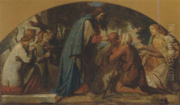 Austeilung Des Anbendmahles Durch Christus - view 1