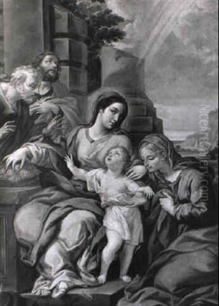 Sacra Famiglia E Santi - view 1