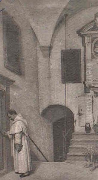 Sacerdote En La Sacristia - view 1