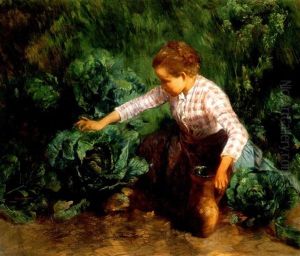Kertben (in The Garden) by Geza Peske