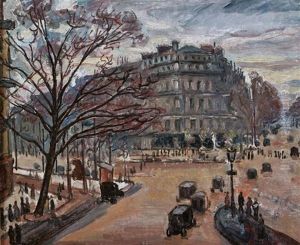 Le Carrefour Villiers, Paris by Jean Misceslas Peske