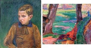 Le Fils De L'artiste (recto/verso)