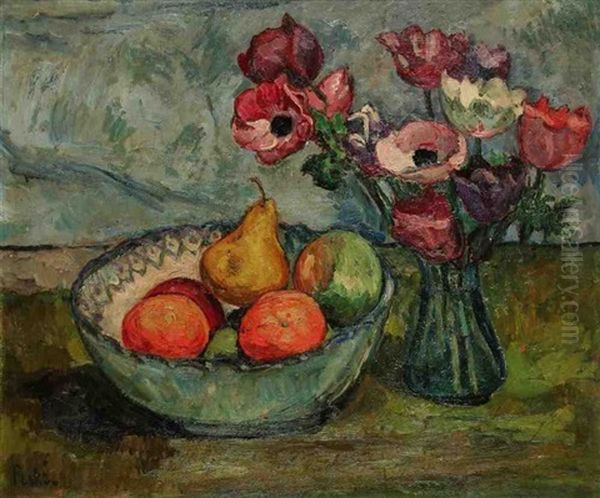 Nature Morte A La Corbeille De Fruit - view 1