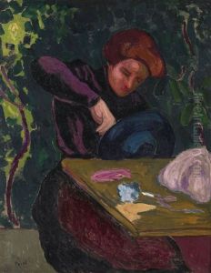 Milliner by Jean Misceslas Peske