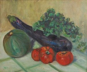 Nature Morte Aux Legumes by Jean Misceslas Peske