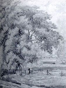 Sous Les Grands Arbres by Jean Misceslas Peske