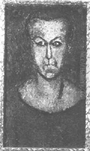 Autoportait by Jean Misceslas Peske