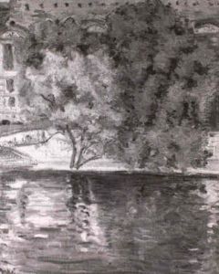 Les Berges De La Seine by Jean Misceslas Peske