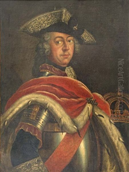 Friedrich Der Grose Mit Dreispitz (brustbildnis-dreiviertelfigur) - view 1
