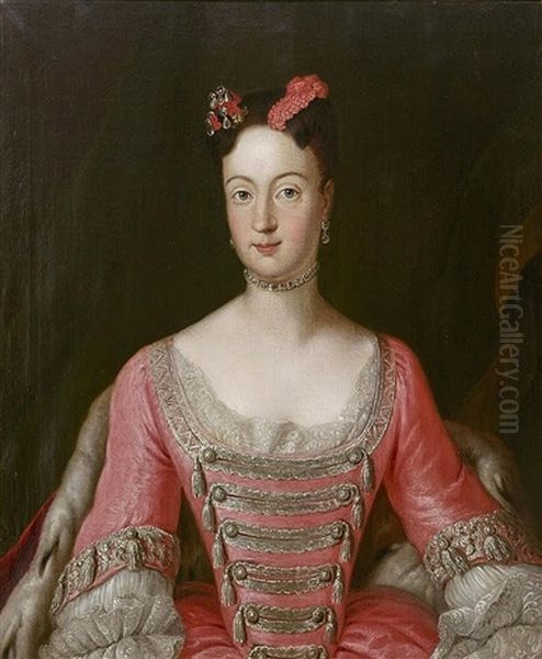 Princess Sophie Friederike Wilhelmine Von Preusen, Since 1731 Margravine Von Brandenburg-bayreuth (possibly In Collaboration With Workshop) - view 1