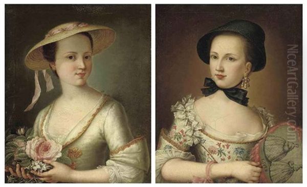 An Allegory Of Summer (+ An Allegory Of Winter; Pair) - view 1