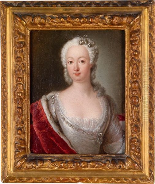 Bildnis Der Konigin Elisabeth Christine Von Preusen Prinzessin Von Braunschweig-bevern, Gemahlin Konig Friedrichs Ii. - view 1