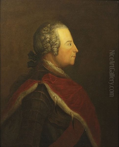 Portrait Of King Frederick Ii Of Prussia (1712-1786) - view 1