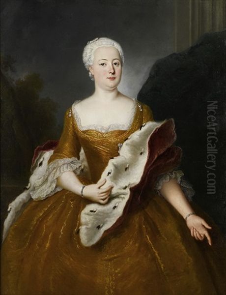 Portrat Der Furstin Gisela Agnes Von Anhalt-dessau - view 1