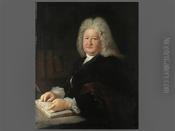 Portrait Des Gelehrten Mathurin Veyssiere De La Croze - view 1