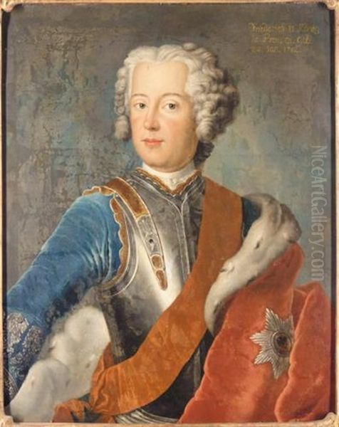 Portrait Of Frederick Ii, King Of Prussia (1712 - 1786) - view 1
