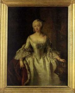 Portrait Of Queen Elisabeth Christine Of Prussia, Wife Of King Friedrich Ii