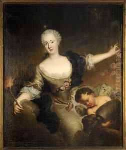 Portrait Of Princess Anna Amalie Of Prussia As Aurora