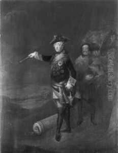 Bildnis Konig Friedrich Ii. Von Preussen by Antoine Pesne