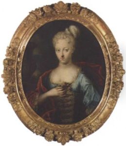 Portrait Of A Lady Depicted As Flora by Antoine Pesne