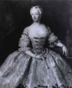 Konigin Elisabeth Christine Von Preusen (1715-1797) by Antoine Pesne