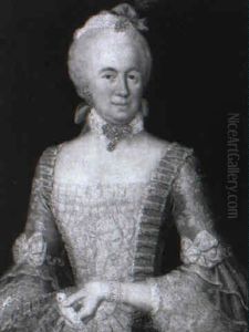 Bildnis Einer Dame, Vermutlich Vom Berliner Hof by Antoine Pesne