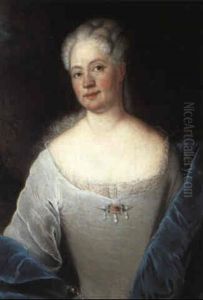 Portrait Of Margaete Albetine Scgmachtpfeffer Portrait Of Margaete Albetine Scgmachtpfeffer