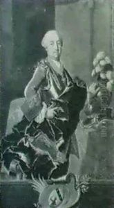 Portrait De Gothard Frederic De Appolt by Antoine Pesne