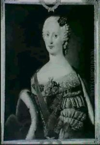 Johanna Elisabeth Furstin Zu Anhalt Zerbst Geb. Prinzessin Von Holstein-gottorp (1712-17-60) Mutter Der Zarin Katherina Johanna Elisabeth Furstin Zu Anhalt Zerbst Geb. Prinzessin Von Holstein-gottorp (1712-17-60) Mutter Der Zarin Katherina